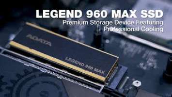 LEGEND 960 MAX SSD heatsink installation tutorial