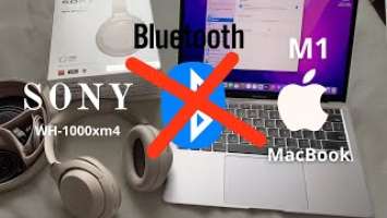 [Решение] MacBook M1 не видит Sony WH-1000xm4 через Bluetooth
