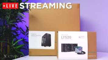 LIVE Streaming: UNBOXING DeepCool CH510 Mesh Digital & LT520 240mm AIO