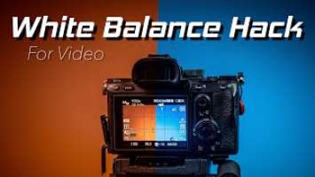 White Balance Hack For Video | Yongnuo YN 300 III