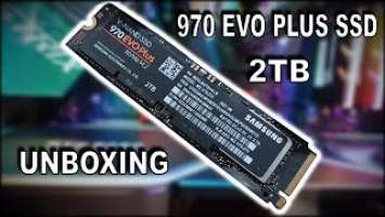 Samsung 970 Evo Plus SSD 2TB Unboxing