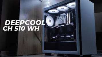 The CLEANEST case I've ever seen! - DeepCool CH510 WH PC Build FT LT520