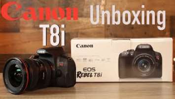 Canon Rebel T8i (850D) Unboxing & First Look