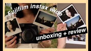 Fujifilm Instax Wide 300 ✨ UNBOXING + REVIEW