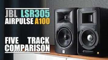 AirPulse A100 vs JBL LSR305  ||  5 Track Comparison