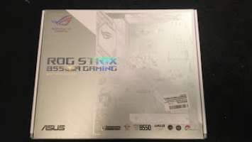 ASUS ROG STRIX B550-A Gaming Motherboard Unboxing