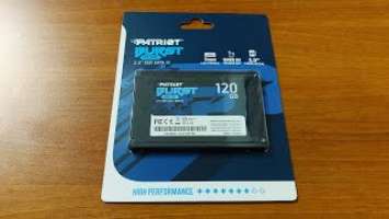 Patriot Burst Elite 120GB 2.5 SATA SSD | Unboxing