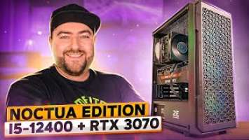 Игровой компьютер i5 12400 + RTX 3070 Noctua Edition  Живая сборка пк под 2к гейминг на 2022 год