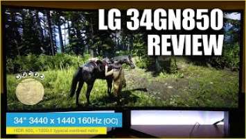 LG 34GN850 Review - Best Ultrawide Gaming Monitor 2020?