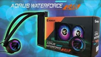 Aorus Liquid Cooler - AORUS Waterforce 240 ARGB Unboxing
