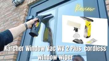 Kärcher Window Vac WV 2 Plus cordless window wiper #Review | Shiela Piet