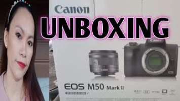 UNBOXING CANON EOS M50 MARK II/ BEST VLOGGING CAMERA