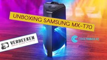 Unboxing & Review Samsung MX-T70 INSANE PARTY BLUETOOTH SPEAKER