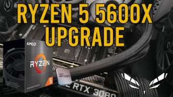 AMD Ryzen 5 5600X unboxing and installing
