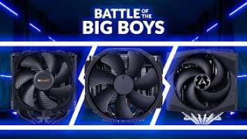 NH-D15 vs Dark Rock Pro 4 vs Freezer 50 - Battle of the Big Boys