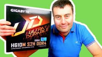 Gigabyte H610M S2H DDR4 Motherboard Unboxing and Overview