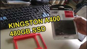 Changing my Old HDD to Kingston A400 SSD 480 GB | cube-g