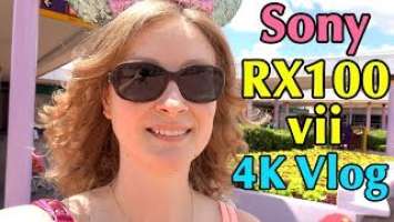 Sony RX100 vii Test Vlog at DISNEY WORLD on my BIRTHDAY 8-25-19