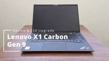 Lenovo X1 Carbon Gen 9 Review and Samsung 980 Pro SSD Upgrade