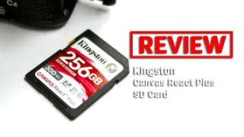Review - Kingston Canvas React Plus High Speed SD card