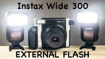 Instax Wide 300 EXTERNAL FLASH