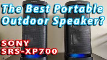 Review: SONY SRS-XP700, Bluetooth Portable Wireless Speaker System