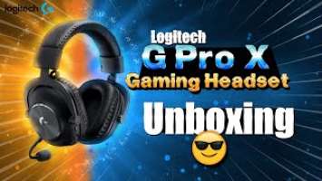 Logitech Gaming Headset G PRO X | 7.1 DTS Surround Sound | Unboxing