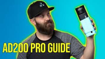 GODOX AD200 PRO FLASH GUIDE How to use the Flashpoint Evolv 200 Pro