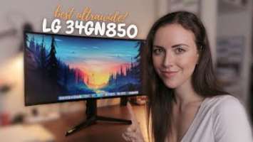 Best Ultrawide Monitor? LG 34GN850 Unboxing & Setup