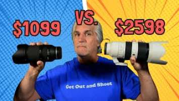 $2600 Sony vs. $1100 Tamron Lens Showdown: Who Wins?