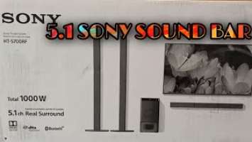 Sony Soundbar HT-S700RF DOLBY DIGITAL TALL BOY 5.1 Channel   (UNBOXING)