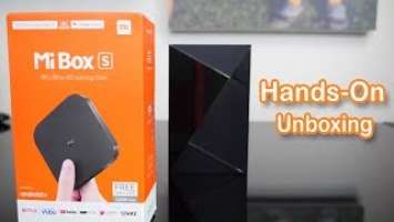 Xiaomi Mi Box S With 4K HDR Android Tv | Hands On Unboxing And Review 2018