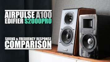 AirPulse A100 vs Edifier S2000Pro  ||  Sound & Frequency Response Comparison