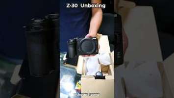 Nikon Z30 | Unboxing | 2022 | Best V-logging Camera | #viral #ytshorts #thetechzone #nikon #