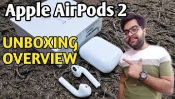 Apple AirPods 2 with Charging Case !! UNBOXING / Overview !!