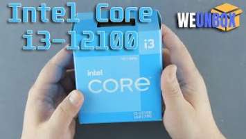 Unboxing Intel Core i3-12100 - Intel 12th gen CPUs