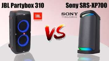 JBL Partybox 310 Vs Sony SRS-XP700 Party Speaker Comparison | Which is the best?