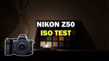 Nikon Z50  ISO test