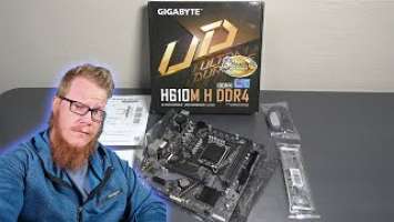 Unboxing: Gigabyte H610M H DDR4