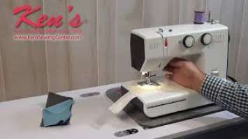 Bernette B33 Sewing Machine Demonstration by Ken's Sewing Center in Muscle Shoals, AL