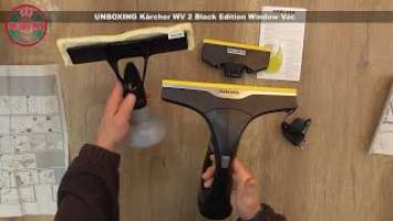UNBOXING Kärcher WV 2 Black Edition Window Vac - Bob The Tool Man