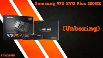 Samsung 970 EVO Plus 250GB (Unboxing)