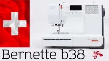 Bernette b38 - обзор швейной машины