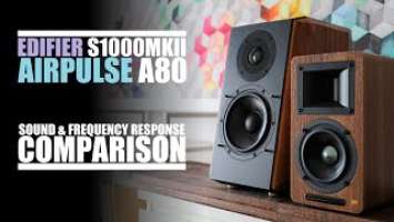 AirPulse A80  vs  Edifier S1000MKII  ||  Sound & Frequency Response Comparison