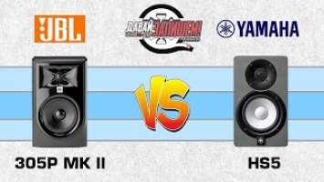 Сравнение студийных мониторов Yamaha HS5 vs JBL 305P Mk II