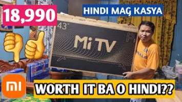 Xiomi Mi TV P1 43 inches Android TV Worth it ba Bilhin??