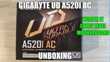 Gigabyte UD A520I AC Motherboard Unboxing: Cheap but good ITX Motherboard