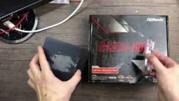 Amd Ryzen 7 2700x , Asrock B450M-HDV R4.0 Unboxing and Mounting