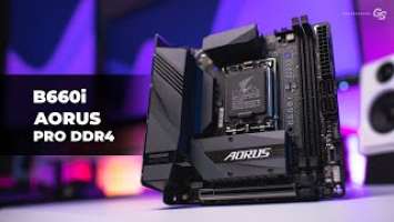 This is what you've been waiting for  - Gigabyte B660I AORUS Pro DDR4 Overview