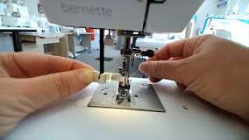 How to use Bernette b35 Needle Theader